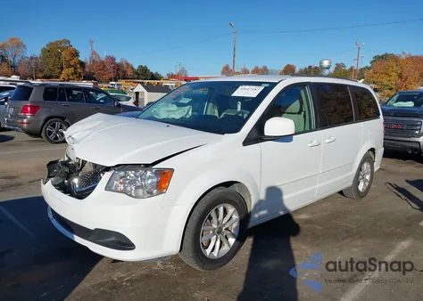 2016 Dodge Grand Caravan Sxt из США, поврежденный, VIN 2C4RDGCG0GR131216